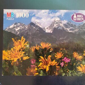 Vintage Big Ben 1000 Piece Jigsaw Puzzle: Grand Teton National Park, Wyoming